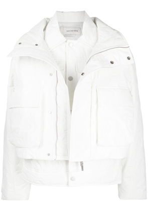 Feng Chen Wang Phoenix quilted jacket - White
