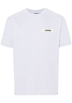 Jacquemus Le T-shirt Gros Grain top - Grey