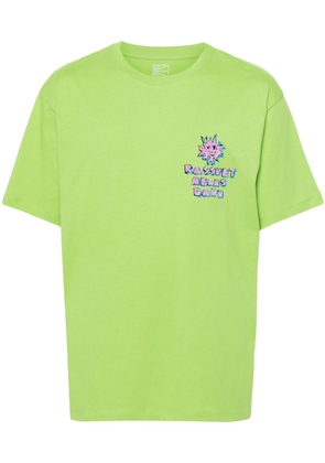 RASSVET logo-flocked cotton T-shirt - Green