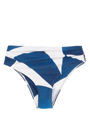 Lenny Niemeyer Burle high-waisted bikini bottoms - Blue
