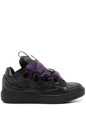 Lanvin x Future Curb leather sneakers - Black