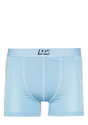 Dsquared2 logo-waistband stretch-modal boxer briefs - Blue