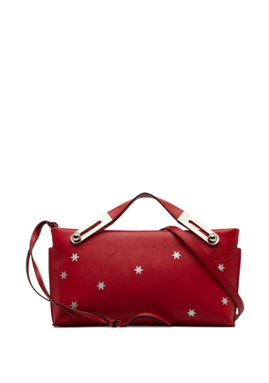 Loewe Pre-Owned 2017 pre-owned Missy Star-print two-way bag - Red