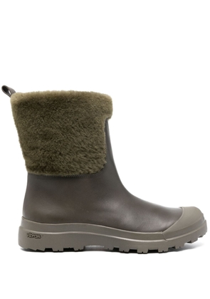 Officine Creative Pallet shearling boots - Green