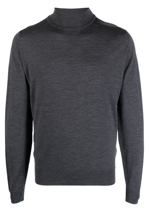 Tagliatore rool-neck wool jumper - Grey