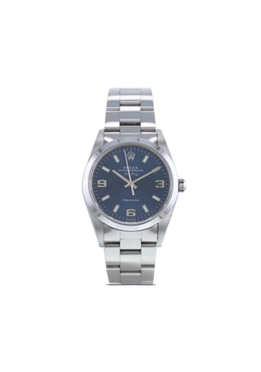 Rolex 2001 pre-owned Air-King 34mm - Blue