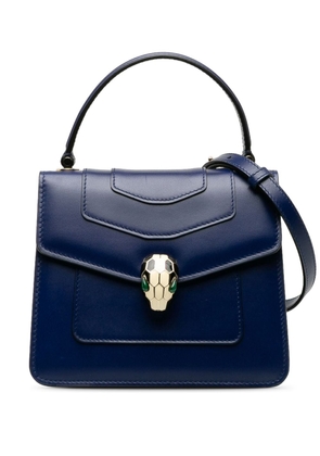 Bvlgari Pre-Owned Serpenti Forever two-way bag - Blue