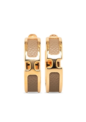 Hermès Pre-Owned 20th Century Hermes Olympe Ear Cuff Earrings - Gold