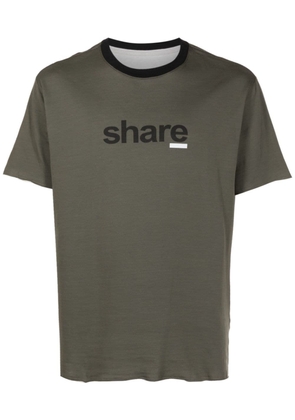 Osklen graphic-print cotton T-Shirt - Green