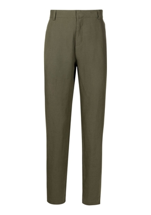Osklen straight-leg cotton trousers - Green