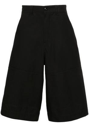 MM6 Maison Margiela single-stitch chino shorts - Black