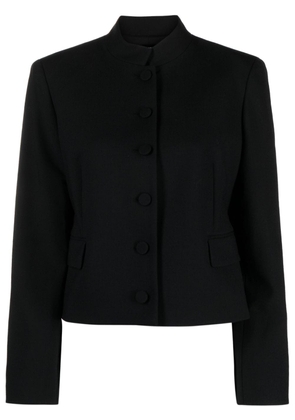 Theory Giacca button-up cropped jacket - Black