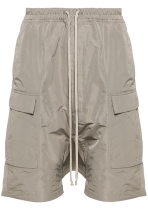 Rick Owens drop-crotch cargo shorts - Grey