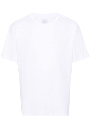 RASSVET rubberised-logo cotton T-shirt - White