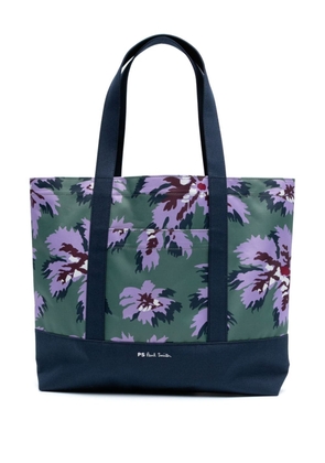 PS Paul Smith floral-print canvas tote bag - Multicolour
