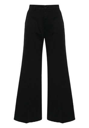 Forte Forte mid -rise wide-leg trousers - Black