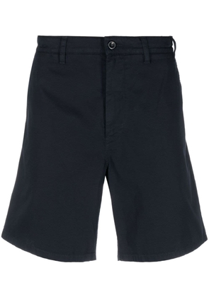Norse Projects logo-patch bermuda shorts - Blue