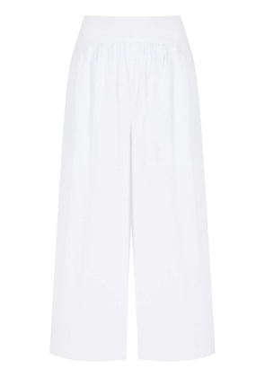 Osklen high-waist wide-leg trousers - White