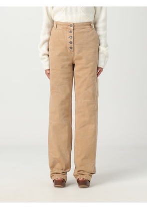 Trousers ACTITUDE TWINSET Woman colour Brown