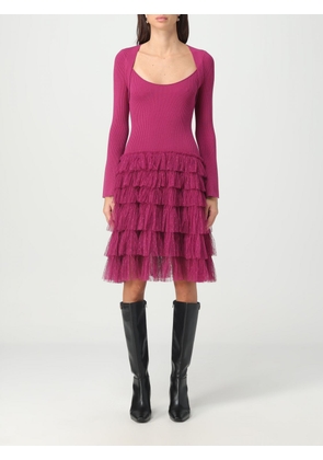 Dress TWINSET Woman colour Raspberry