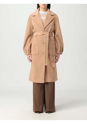 Coat ACTITUDE TWINSET Woman colour Brown