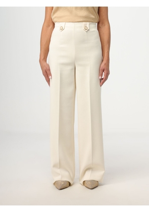 Trousers TWINSET Woman colour Ivory