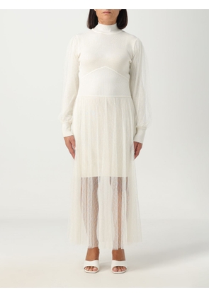 Dress TWINSET Woman colour White