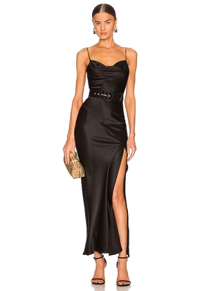 NICHOLAS Simone Dress in Black. Size 10, 2, 6, 8.