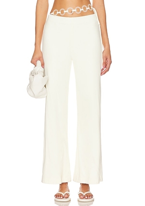 Saudade White Dove Pants in Ivory. Size XL, XS.