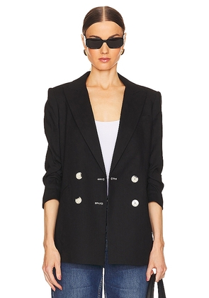 Veronica Beard Kiernan Dickey Jacket in Black. Size 00, 2, 4, 6, 8.