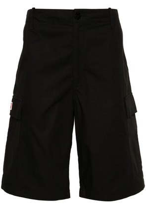 Kenzo ripstop cotton cargo shorts - Black