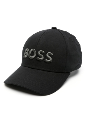 BOSS embroidered-logo baseball cap - Black