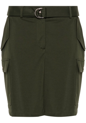 LIU JO belted mini skirt - Green