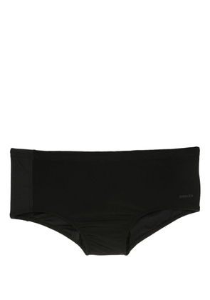 Osklen logo-print swimming trunks - Black