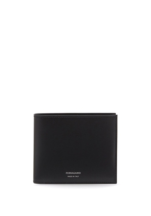 Ferragamo debossed-logo leather wallet - Black