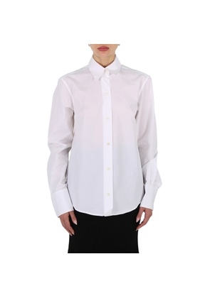 Gabriela Coll Garments Ladies White Cropback Shirt
