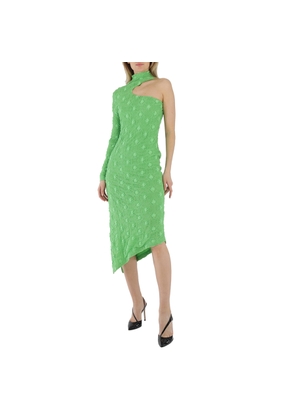 Rejina Pyo Ladies Green Kiki Lace Asymmetric Midi Dress