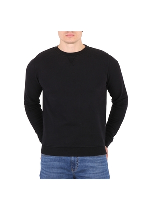 GEYM Mens Black Sweatshirt with Ribbon Size