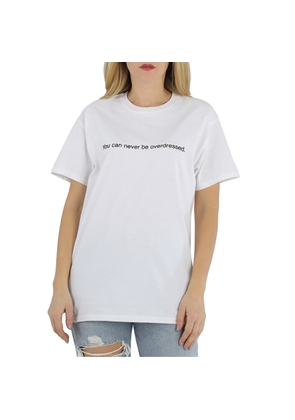 F.A.M.T. T-Shirt White Tee  You Can Never