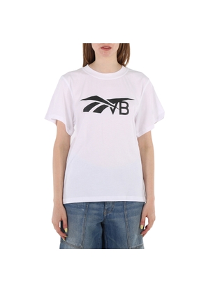 Reebok X Victoria Beckham Logo T-shirt in White