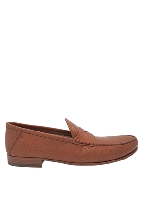 Tods Mens Leather Penny Loafers