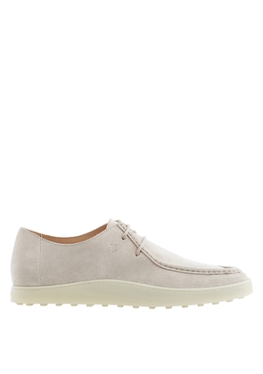 Tods Mens Suede Lace-Up Sneakers