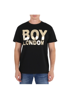 Boy London Mens Black / Gold Boy London Tee