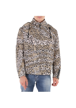 Roberto Cavalli Mens Animal Oddity-Print Windbreaker Jacket