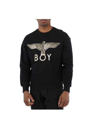 Boy London Mens Black / Gold Boy Eagle Sweatshirt