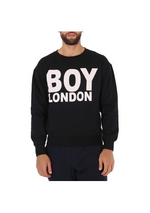 Boy London Black/White Reflective Cotton Sweatshirt