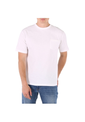 Champion Mens White Cotton Pocket T-shirt