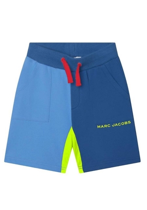 Little Marc Jacobs Boys Pale Blue Logo Bermuda Shorts