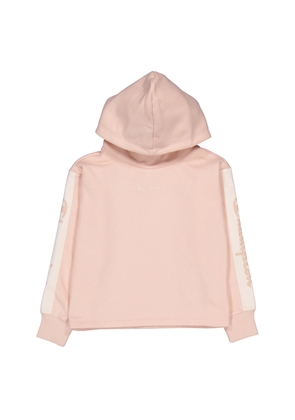 Champion Girls Pink Logo Hooded Sweatshirt