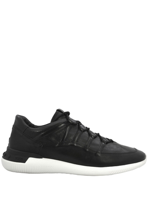 Tods Mens Black No_Code_01 Leather Sneakers